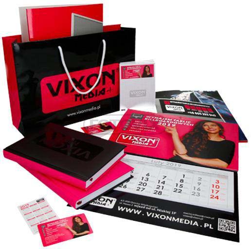 Fotografia vixonmedia zestaw produktow logo